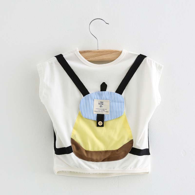寶寶兒童短袖T恤 夏裝韓版新款男童女童童裝打底衫 潮tx-5722